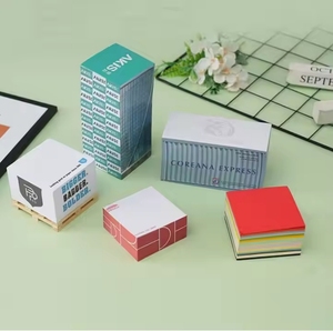 Custom Logo Sides Printing Paper <b>Cube</b> Promotional Memo Pad with Pallet - Product Image 4