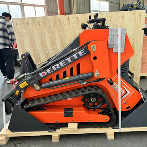 Derette-T800 Euro 5 Trung Quốc toàn bộ bán nhỏ gọn trang trại kết thúc trước Mini <span class=keywords><strong>Hot</strong></span> Mini Skid chỉ đạo Bộ nạp xô máy để bán - Product Image 1