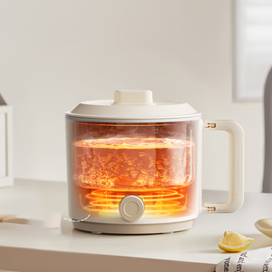 1.7L đa chức năng Nồi cơm điện, Lẩu Điện, hầm, có thể gập lại, xách tay, ký túc xá, Việt Nam bán buôn - Product Image 4