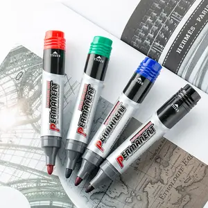 Sneldrogend-Grote Maatwerk Grootte Groothandel Olie Gebaseerd Permanente Functionele Waterdichte Whiteboard Marker Pen Set
