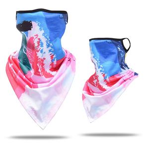 Masque facial imprimé camouflage personnalisé écharpe de cou guêtre protection solaire pour hommes femmes pour la pêche randonnée cyclisme occasions de noël - Product Image 4