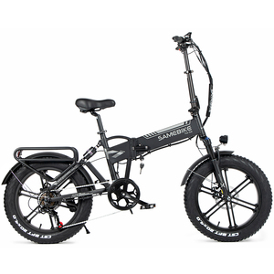 Vente en gros alliage d'aluminium 750 watt Batterie au lithium vélo électrique pliable pour homme adulte à gros pneus - Product Image 2