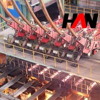 Barra de simulación CCM, tipo cadena rígida y flexible, para fundición continua de lingotes y losas