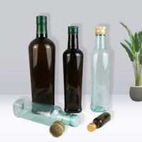 Bouteille d'huile PET d'emballage en plastique en gros de différentes couleurs pour huiles de cuisson