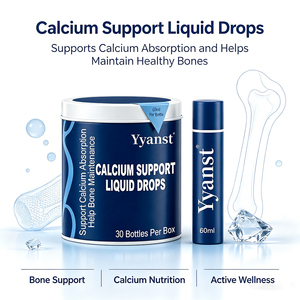 Liquide buccal à marque privée 60 ml, 30 flacons, extrait d'herbes naturelles, favorise l'absorption du calcium, complément quotidien pour la santé osseuse, OEM - Product Image 2