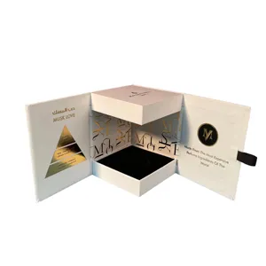 Caja de perfume de lujo de gama alta personalizada agradable de mostrar