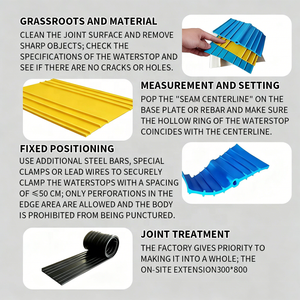 Fournisseurs chinois de joints d'étanchéité en PVC pour les joints de construction en béton des barrages et des projets souterrains - Product Image 4