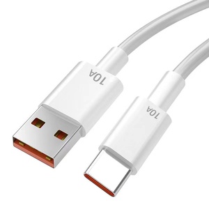 2025 usine directe nouveau câble de données 10A type-c pour Huawei Super rapide 120W Flash charge téléphone portable Compatible imprimante tresse - Product Image 2