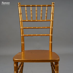 Chiavari-Silla de boda dorada para exteriores, silla <span class=keywords><strong>Tiffany</strong></span>, venta al por mayor - Product Image 5