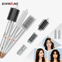 Sèche-cheveux professionnel haute vitesse Binwang 110000 tr/min 1400W, 100 millions d'ions négatifs, auto-bouclant, 6 accessoires pour salon et domicile