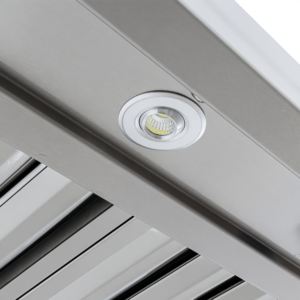 Campana Extractora Eléctrica de Acero Inoxidable de 36 Pulgadas, 1000 m/h, con Temporizador Retardado, Luces LED, Filtro de Deflector, Motor Ultrasilencioso, para Uso Doméstico y Hotelero - Product Image 3