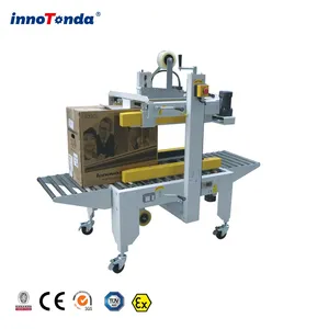 semi auto carton box sealing tape machine