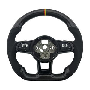 Produits populaires Volant en fibre de carbone Alcantara pour Volkswagen Golf 7.5 gti Volant de voiture - Product Image 1