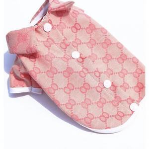 Autunno inverno <span class=keywords><strong>vestito</strong></span> per piccoli cani medi gatti alla moda di marca a quattro zampe di cotone jeans XL stile carino orsacchiotto barboncino per le ragazze - Product Image 3