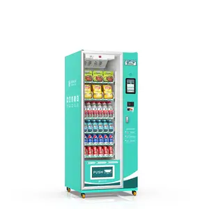 Magasin libre-service Combo petit distributeur automatique d'aliments et de boissons distributeur automatique de boissons fraîches