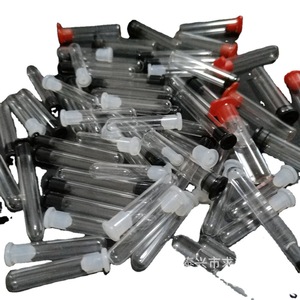 Tubos de Ensayo de Vidrio de Alta Calidad 6x30mm con Tapones de Silicona y Plástico para Uso en Laboratorio - Product Image 5