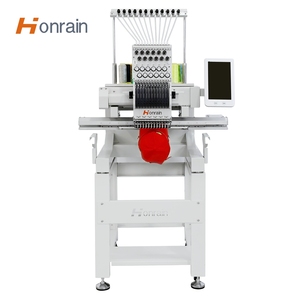 HONRAIN Chine <span class=keywords><strong>Promaker</strong></span> Machine à broder à tête unique par ordinateur 3D Flat/cap à vendre - Product Image 5