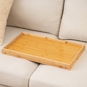 Bamboo Foldable Laptop Table 50x30x23 Cm Natural Wood Color For <b>Bed</b> <b>Sofa</b> Use - Product Image 3