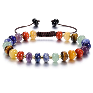 Wholesale Candy Color Gradient Crackle <b>Beads</b> <b>Bracelet</b> Adjustable Multicolor Glass Crystal Beaded <b>Bracelet</b> for Women Jewelry Gift - Product Image 4