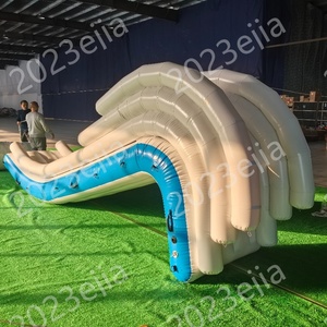 Lona de PVC Comercial para Exteriores, para Yates y Embarcaciones, Personalizable: Tobogán Inflable Flotante para Piscina - Product Image 6