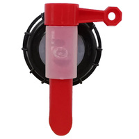 Robinet de distribution auto-ventilant Aeroflow avec bouchon, baril en plastique DIN 71 mm
