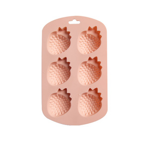 Moule à glaçons en silicone Huisheng Fruit, 6 cavités, congélation rapide, démoulage facile, pour la préparation de nourriture pour bébé, de chocolat et de bonbons - Product Image 4
