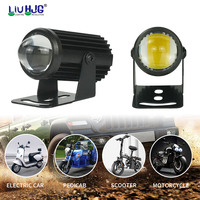 Liu HJG personnalisé OEM ambre système d'éclairage de moto Led travail conduite tache antibrouillard pour voiture moto camion hors route