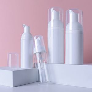 Hot Sale 30/60ml Portable Foam <b>Bottle</b> Empty <b>Pump</b> White Clear Lotion <b>Shampoo</b> Dispenser Refillable <b>Bottles</b> <b>Pump</b> Foam <b>Bottle</b> - Product Image 6