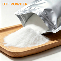 Poudre adhésive TPU DTF en sac de 1 kg pour imprimante, colle thermofusible blanche et noire de haute qualité pour transfert sur fibres et vêtements – Vente en gros
