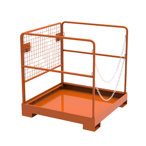 פלטפורמת עבודה מתקפלת ועמידה, אמינה ובטוחה, מתוצרת BTB דגם BTB-WP3737, סל עבודה להרכבה על מלגזה, חדשה, שנת אחריות אחת. - Product Image 1