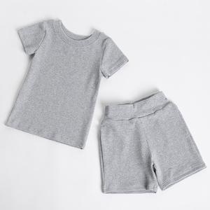ชุดนอนเด็ก OEM และ ODM ชุดนอนผ้าฝ้าย ชุดนอนเด็กแขนสั้น ชุดนอนเด็กฤดูร้อน - Product Image 3