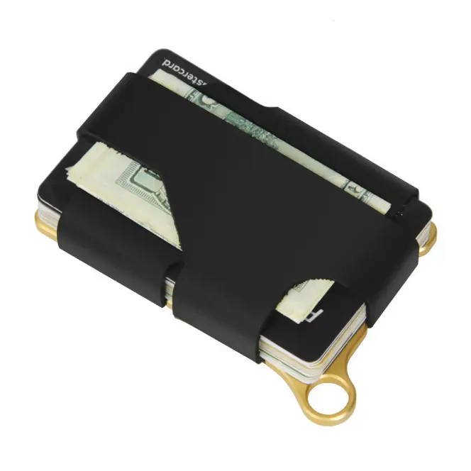 leather wallet business anti-theft long purse credit card bag alloy zipper folding clutch bag mens wallets