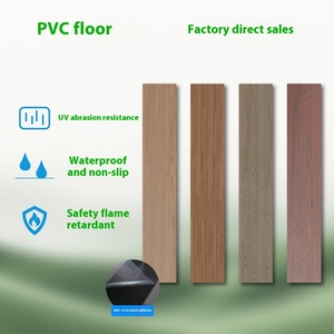 Fábrica al por mayor PVC cuero grano <span class=keywords><strong>de</strong></span> <span class=keywords><strong>madera</strong></span> Mat moderno antideslizante hogar piso renovación Mat para Villa almacén ABC superficie clasificación - Product Image 2