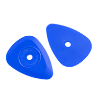 YLWRAP Raclette triangulaire en plastique pour l'application de film automobile, lame de découpe pour interstices, outil de pose pour film vinyle et teintage de vitres