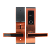 Cerradura Inteligente de Acero Inoxidable Pulido con Aplicación TTlock, Teclado Impermeable sin Llave, Desbloqueo con Contraseña y Tarjeta para Uso en Hoteles