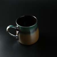 Tasse en céramique glaçure réactive pour tasses à thé latte cappuccino tasses 450ml
