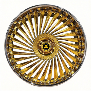 JZ 2-piece 3-piece 30x10 30Inch Deep Lip Forged <strong>Wheels</strong> for EQS CLS 6 X7 A8 GT GTC <strong>Passenger</strong> <strong>Car</strong> <strong>Wheels</strong> <strong>Tires</strong> 22x12 Forged <strong>Wheels</strong> - Product Image 2