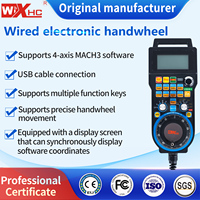 Unidad Portátil de Control de Movimiento CNC USB Anti-Interferencia LHB04B 100PPR para Router Mach3 y Fresadora CNC