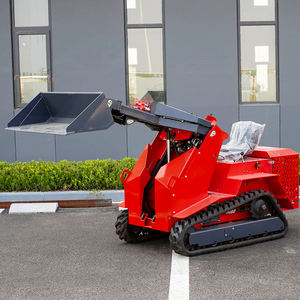 Vendita Diretta dalla Fabbrica: Caricatore Skid Steer Cingolato 4x4 con Motore Diesel Idraulico per Agricoltura, Modelli 350 380 460 480 - Product Image 1