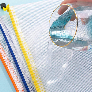 Nhà Máy Giá Minh Bạch PVC Điện Thoại Di Động Nhựa <span class=keywords><strong>Zipper</strong></span> Tập Tin Thư Mục Cho Trường Học/Văn Phòng/Gia Đình - Product Image 4