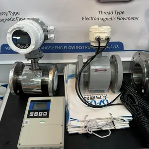 Medidor de fluxo eletromagnético digital para água, medidor de corrente DN200 de 8'' para álcool, ácido e líquido, água salgada