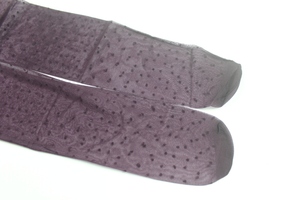 Custom Own Pattern Designer Jacquard Polka Dot <strong>Purple</strong> Silk Pantyhose Knitting Full Transparent Summer Thin Woman Pantyhose - Product Image 2