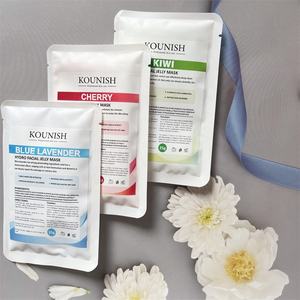 Mascarilla Facial en Polvo de Gelatina con Vitamina C, <span class=keywords><strong>Granada</strong></span> y Rosa, Iluminadora y Nutritiva, Cosmética de Belleza OEM Natural - Product Image 3