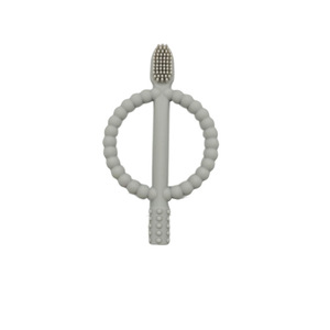 CLDY Mordedores <span class=keywords><strong>de</strong></span> Silicona <span class=keywords><strong>para</strong></span> <span class=keywords><strong>Bebés</strong></span>, Cepillos <span class=keywords><strong>de</strong></span> Dientes <span class=keywords><strong>para</strong></span> <span class=keywords><strong>Bebés</strong></span>, 2 Piezas, Juego <span class=keywords><strong>de</strong></span> Mordedores Suaves Libres <span class=keywords><strong>de</strong></span> BPA <span class=keywords><strong>para</strong></span> Niños y Niñas <span class=keywords><strong>de</strong></span> <span class=keywords><strong>3</strong></span> <span class=keywords><strong>Meses</strong></span>, Hecho en China - Product Image 6