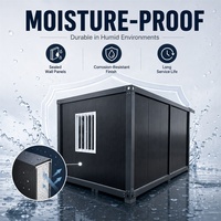 Maison mobile de luxe en conteneur préfabriqué modulaire de 20 pieds, personnalisable, à montage rapide et étanche