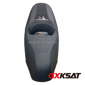 Siège de moto GXKSAT pour NMAX <span class=keywords><strong>125</strong></span> 155 V2, confortable, antidérapant, imperméable, en cuir PU, coussin de siège de <span class=keywords><strong>scooter</strong></span>, OEM personnalisé - Product Image 1