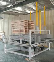 ALWI-Machine automatique de clouage de palettes en bois, capacité 380V 7S, ligne de production artisanale de matériaux de qualité