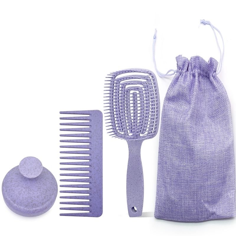 Paille de blé violet