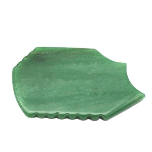 Nuovi Strumenti Gua Sha in <span class=keywords><strong>Giada</strong></span> Avventurina all'Ingrosso, Pietre Naturali <span class=keywords><strong>per</strong></span> Terapia, <span class=keywords><strong>Massaggio</strong></span> e Detox Facciale - Product Image 1