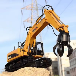 Excavadora RC de Aleación SJY-1571 1:14, Vehículo de Ingeniería con Control Remoto de 2.4G, 12 Canales, Grado Experto, Uso Interior/Exterior, Alcance de 30m - Product Image 4